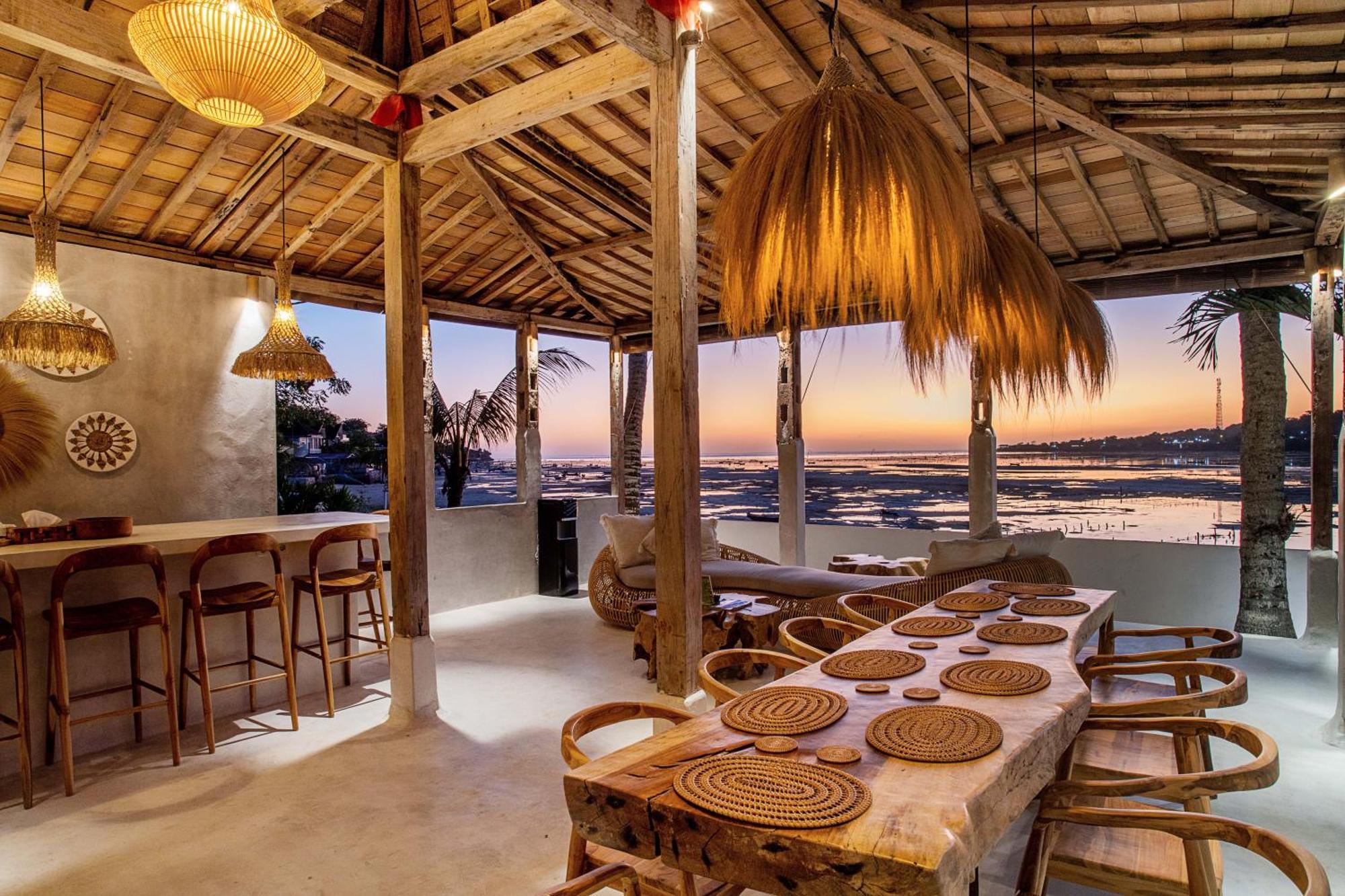 Sunset House Ceningan, 10 Person Beachview Private Villa Lembongan Exterior foto