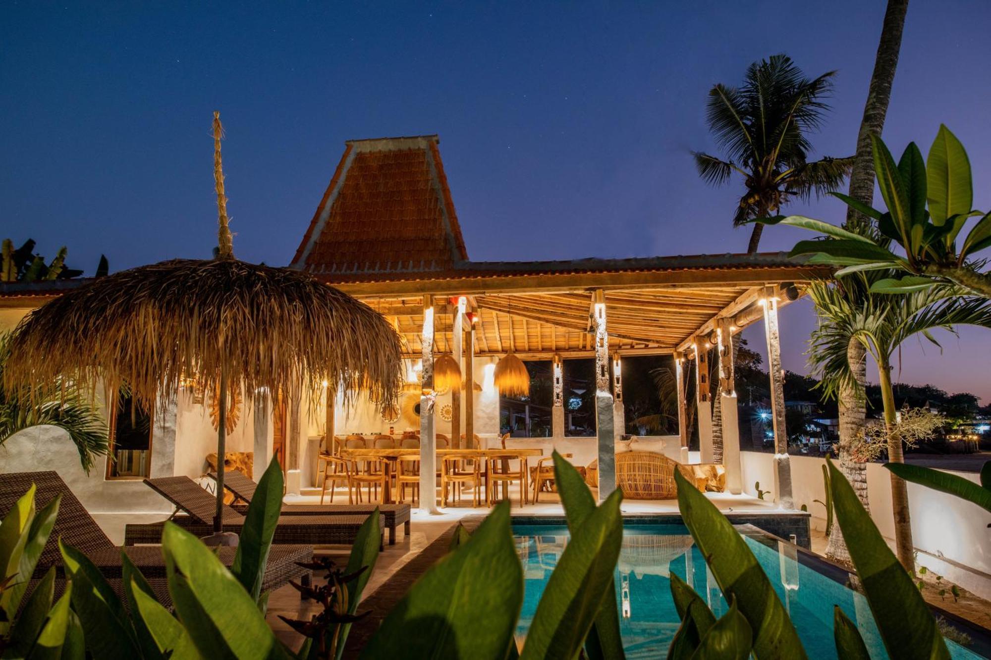 Sunset House Ceningan, 10 Person Beachview Private Villa Lembongan Exterior foto