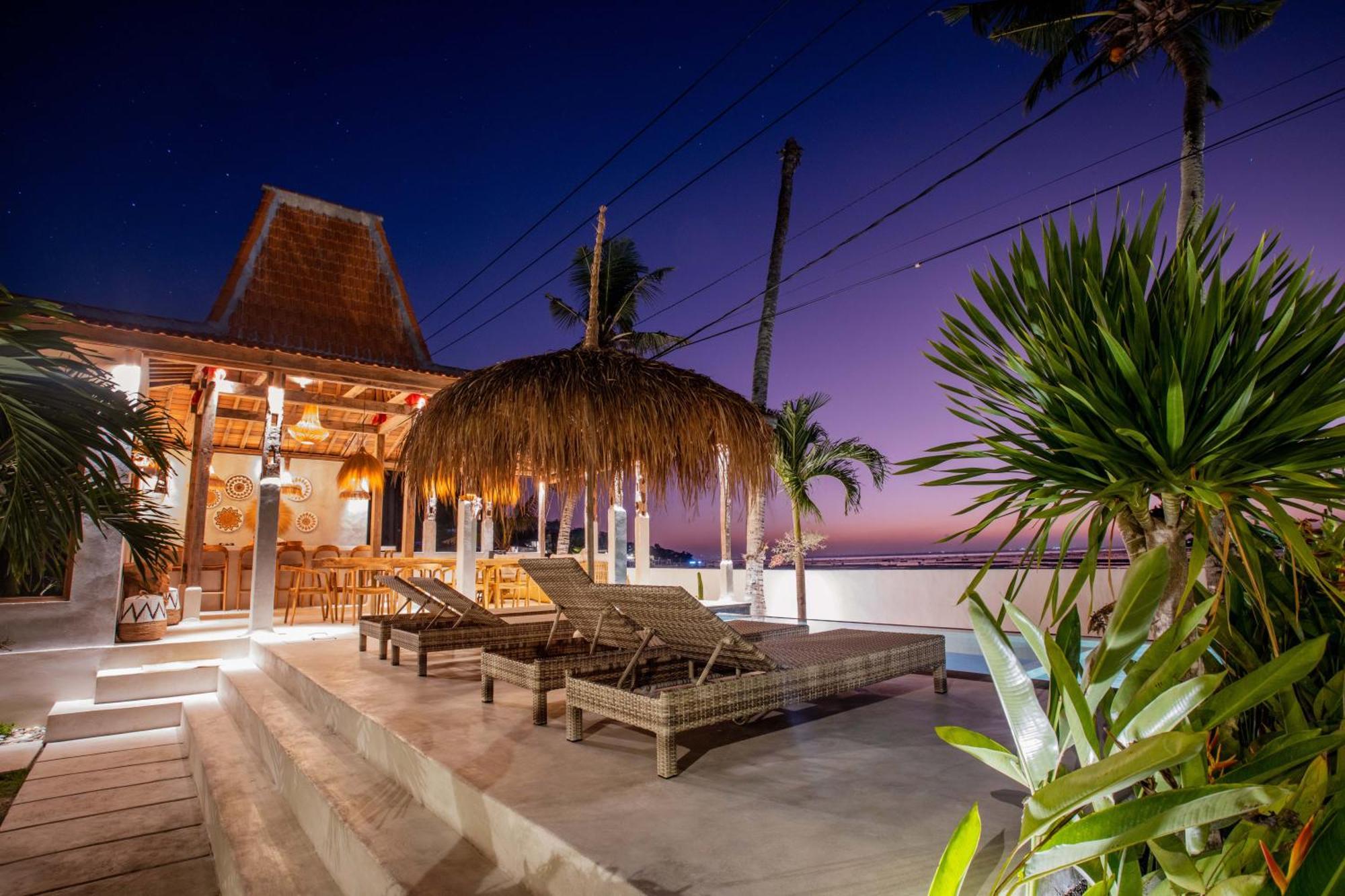 Sunset House Ceningan, 10 Person Beachview Private Villa Lembongan Exterior foto