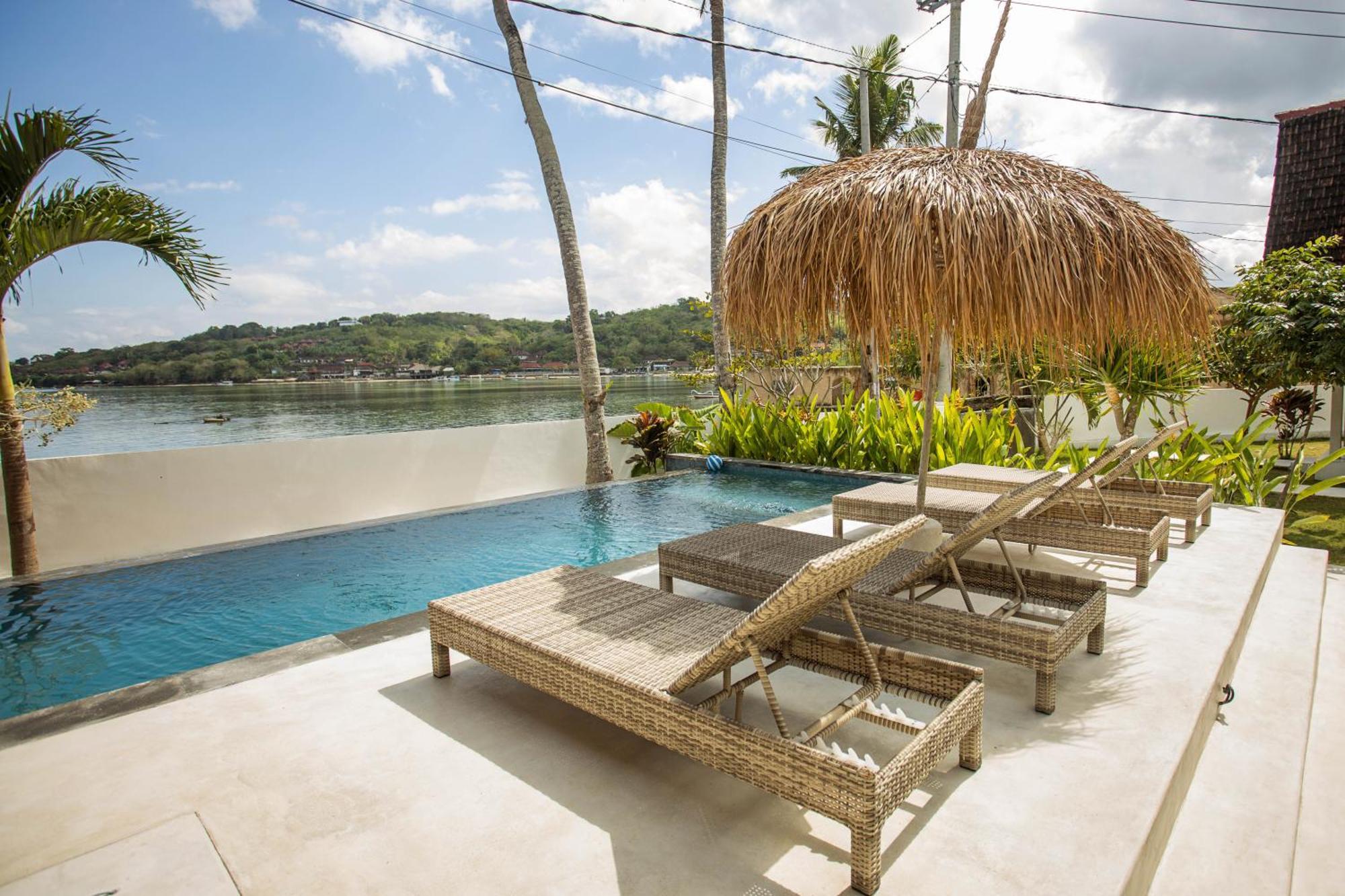 Sunset House Ceningan, 10 Person Beachview Private Villa Lembongan Exterior foto