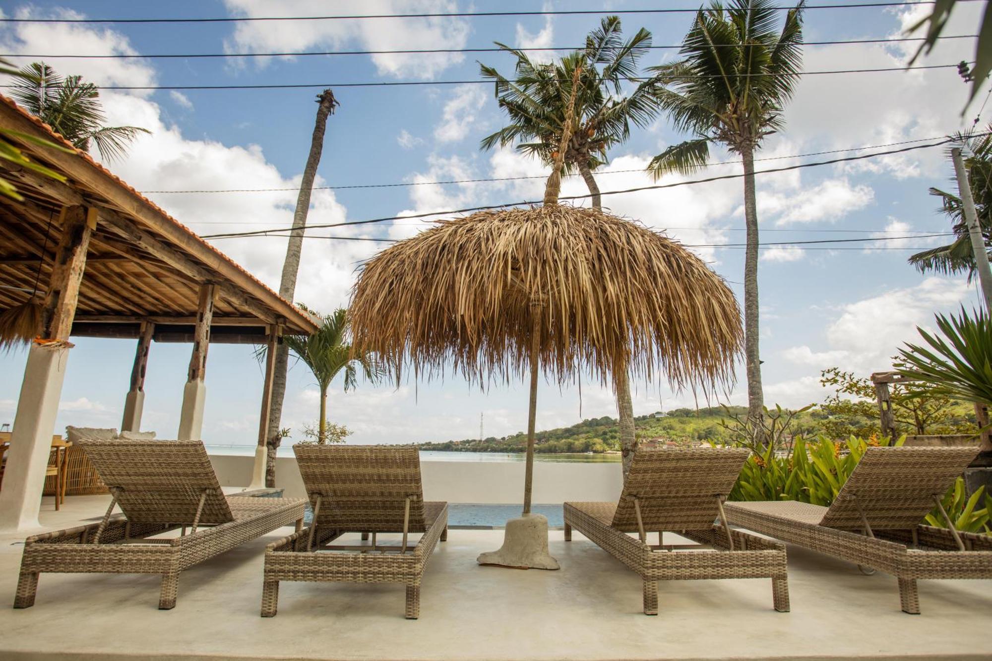 Sunset House Ceningan, 10 Person Beachview Private Villa Lembongan Exterior foto