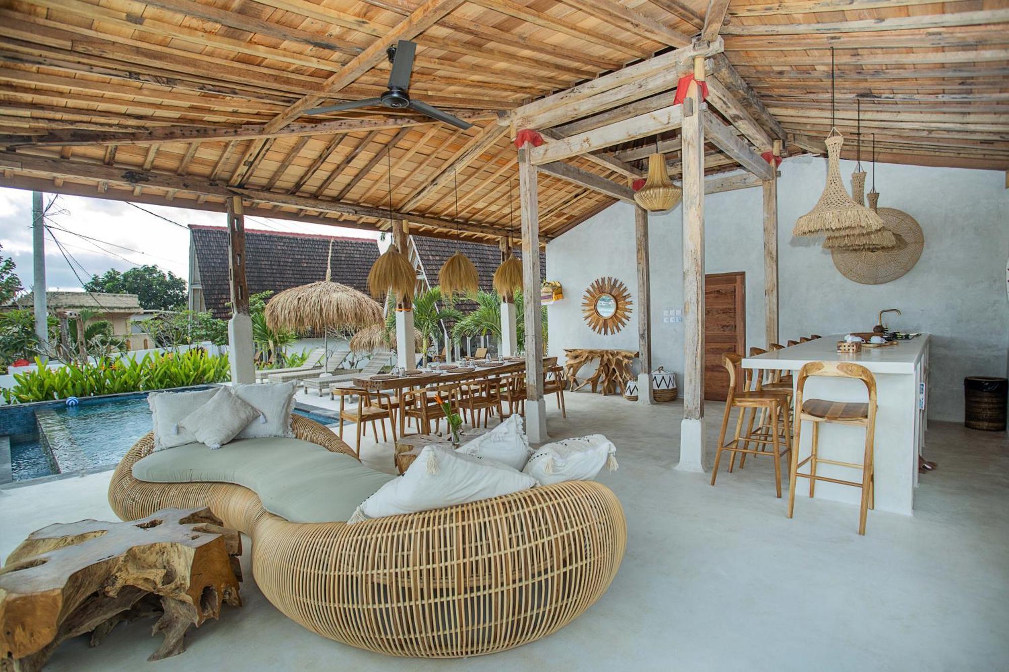 Sunset House Ceningan, 10 Person Beachview Private Villa Lembongan Exterior foto