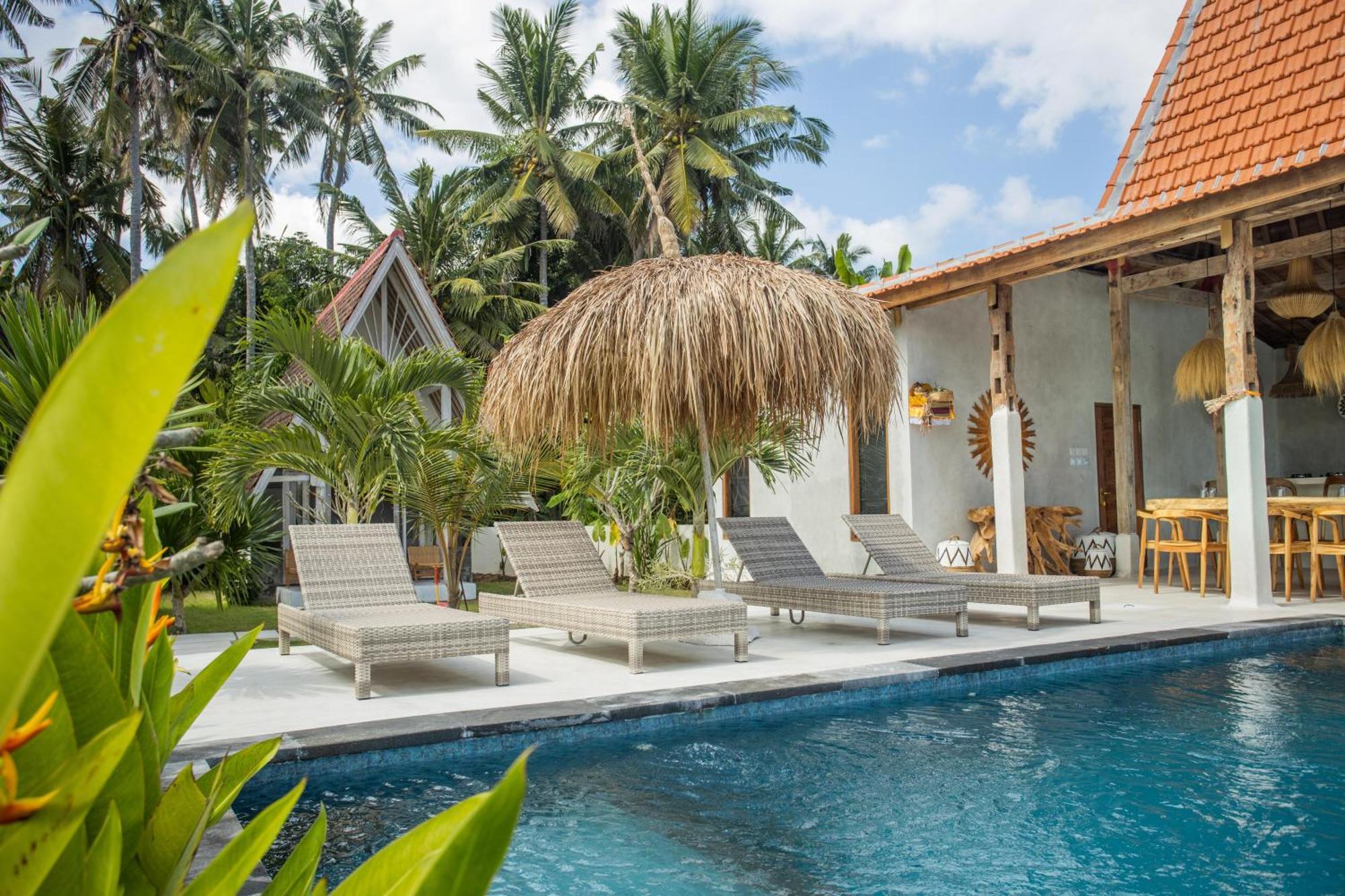 Sunset House Ceningan, 10 Person Beachview Private Villa Lembongan Exterior foto