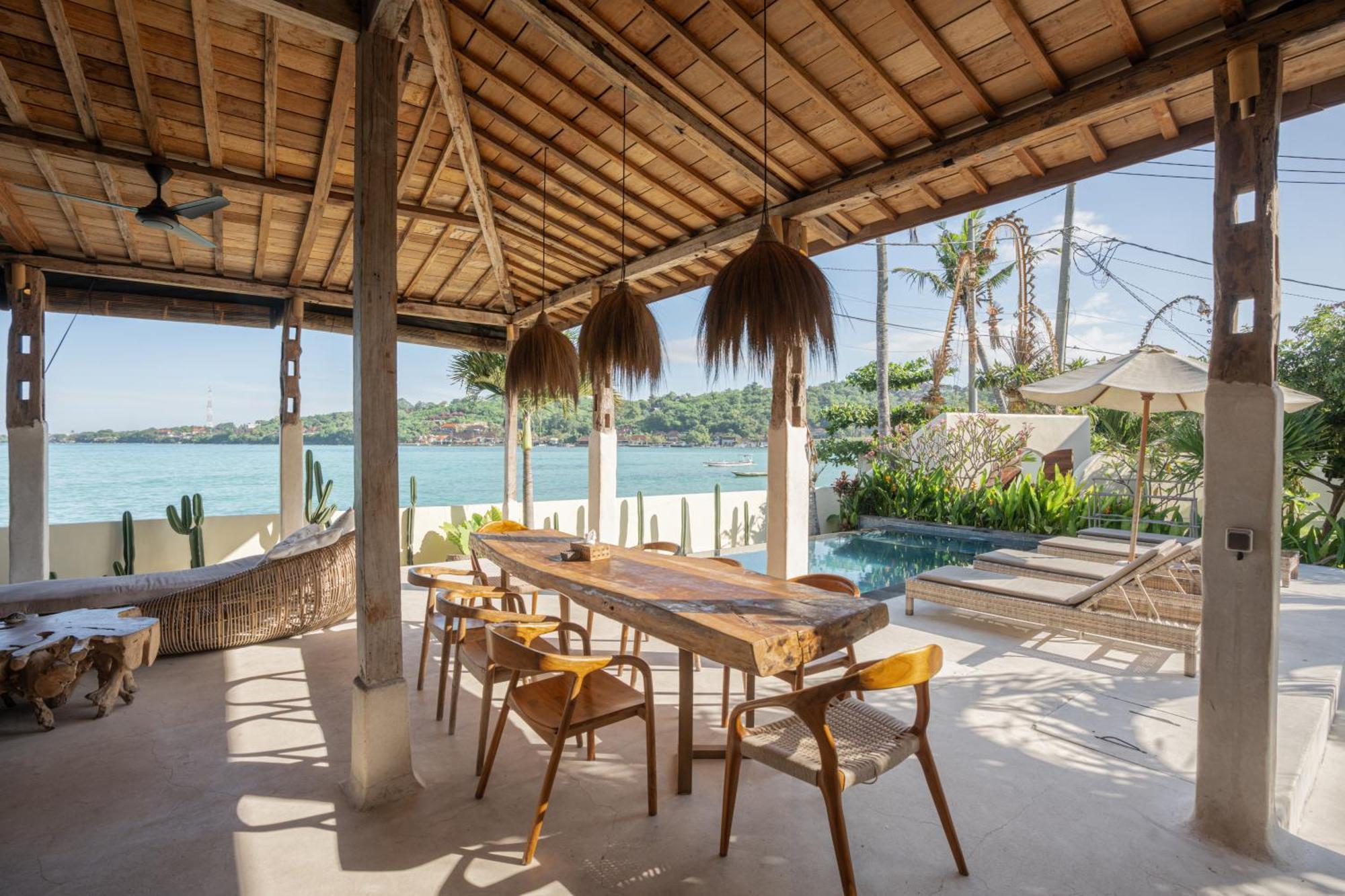 Sunset House Ceningan, 10 Person Beachview Private Villa Lembongan Exterior foto