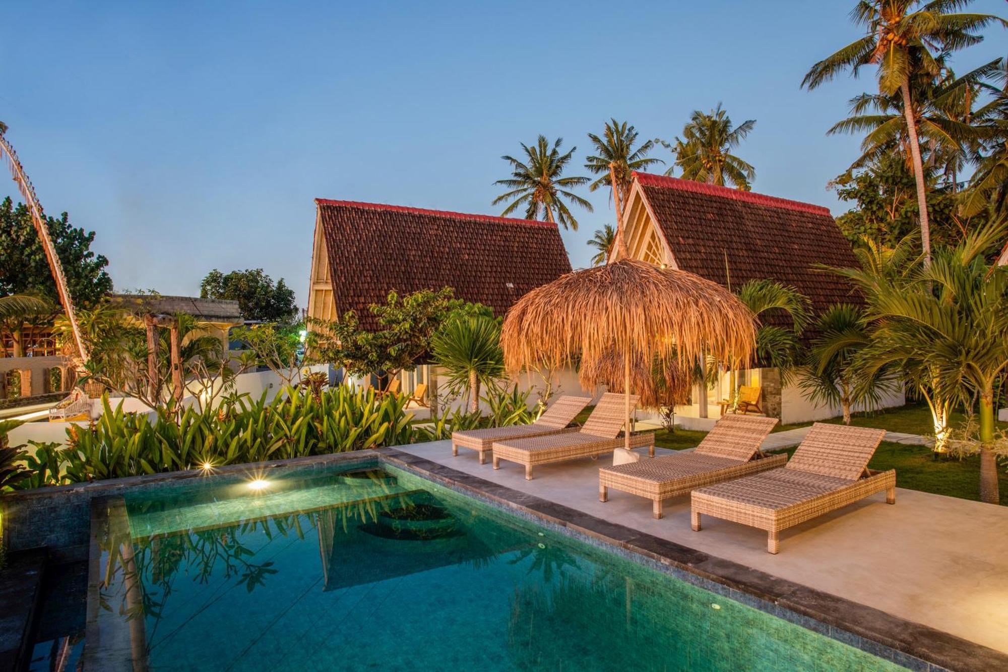 Sunset House Ceningan, 10 Person Beachview Private Villa Lembongan Exterior foto
